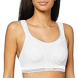 Champion Damen Shock Absorber S5044 Ultimate Run Bra Sport-BH, Weiß, 85E