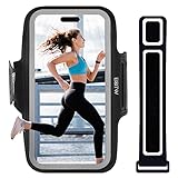 EOTW Sportarmband Handy Universal - Handytasche Joggen Armtasche Kompatibel mit iPhone 15/14/13/12 Pro Max Galaxy S24/S23+/S22/S21 FE Handy Armband Joggen für Running (6,2'~6,7')