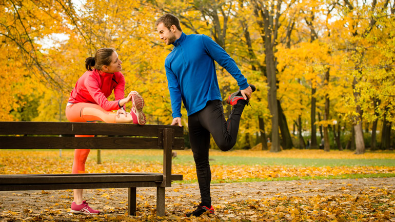 Dehnübungen für einen besseren Laufstil