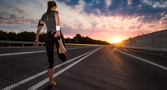 Morgens oder abends joggen