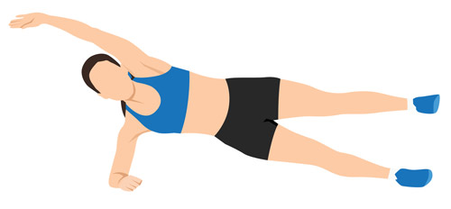 Side Plank with Leg Lift