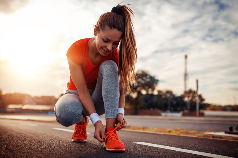 neue Laufschuhe einlaufen
