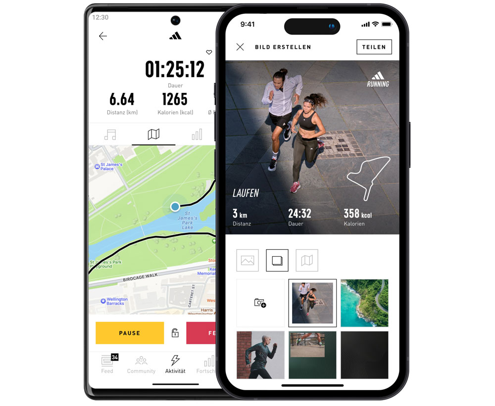 Adidas Running by Runtastic App