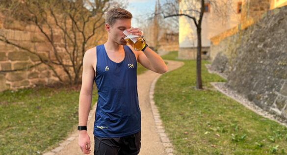 Alkohol Regeneration beim Laufen