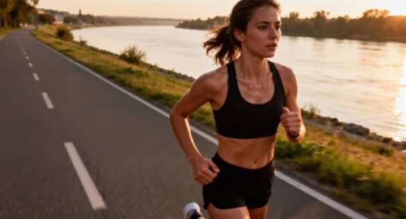 Muskelaufbau durch joggen